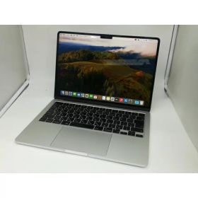 【中古】Apple MacBook Air 13インチ M2(CPU:8C/GPU:8C) 8GB/256GB シルバー MLXY3J/A (M2,2022)【宇田川】保証期間1ヶ月【ランクB】