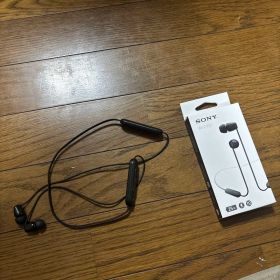 SONY WI-C100 ブラック ワイヤレスイヤホン