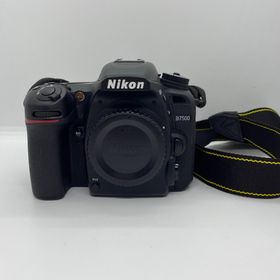 ニコン(Nikon)の【全額返金保証】【最速発送】Nikon デジタル一眼 D7500 ボディ ブラック 美品 動作確認済(デジタル一眼)