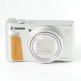 Canon キヤノン コンパクトデジタルカメラ PowerShot SX740 HS シルバー 光学40倍ズーム/4K動画/Wi-Fi対応 PSSX740HSSL #13870