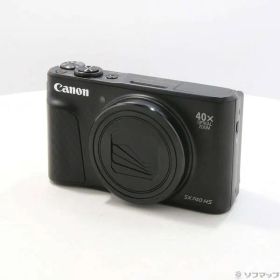〔中古品〕 PowerShot SX740 HS ブラック【276】