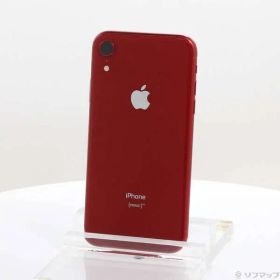 〔中古品〕 iPhoneXR 64GB プロダクトレッド MT062J／A SIMフリー【352】