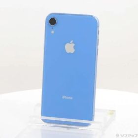 〔中古品〕 iPhoneXR 64GB ブルー MT0E2J／A SIMフリー【368】
