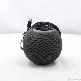 【中古】Apple(アップル) HomePod mini スペースグレイ MY5G2J／A 【344-ud】