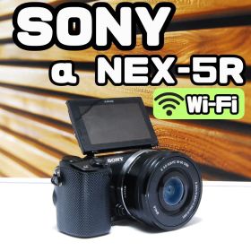 【動作確認済み】SONY NEX-5R ミラーレス一眼カメラ Wi-Fi カメラ