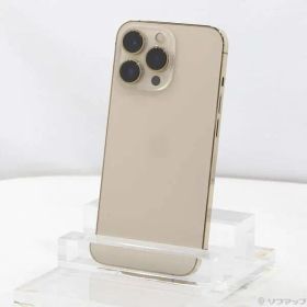 〔中古品〕 iPhone13 Pro 128GB ゴールド MLUH3J／A SIMフリー【344】