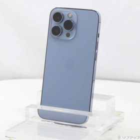 〔中古品〕 iPhone13 Pro 256GB シエラブルー MLUU3J／A SIMフリー【348】