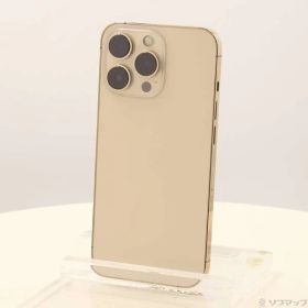 〔中古品〕 iPhone13 Pro 512GB ゴールド MLUY3J／A SIMフリー【344】
