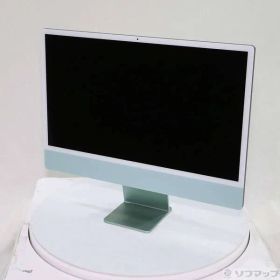 〔中古品〕 iMac 24-inch Mid-2021 MGPJ3J／A Apple M1 8コアCPU_8コアGPU 8GB SSD512GB グリーン 〔macOS Big Sur v11〕【344】