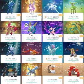 🔸TL73伝説100:22体!色違い日食100MAX!色違い898体!個体値100:618体所持 | ポケモンGOのアカウントデータ、RMTの販売・買取一覧