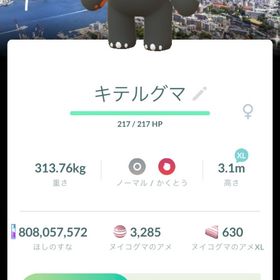 🔥✨色違いキテルグマ長崎背景 9500 | ポケモンGOのアカウントデータ、RMTの販売・買取一覧