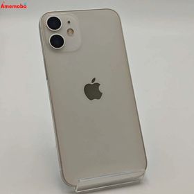 爆速発送iPhone12 mini 64GB ホワイト MGA63J/A AU版SIMフリー 美品