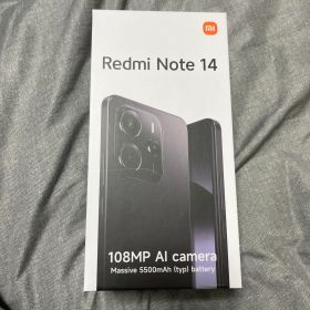 Redmi Note 14 本体 108MPカメラ 6/128gb