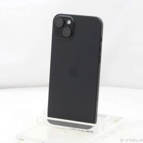 〔中古品〕 iPhone15 Plus 512GB ブラック MU0T3J／A SIMフリー【348】
