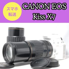 CANON EOS Kiss X7 ホワイトボディ ダブルズームレンズ