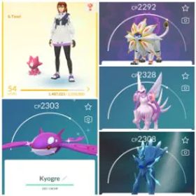 LV 54+ 🎮色違い カイオーガ50 伝説 + 24倍 色違い