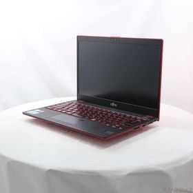 〔中古〕FUJITSU(富士通） LIFEBOOK UH75／B3 FMVU75B3R サテンレッド 〔Windows 10〕〔305-ud〕