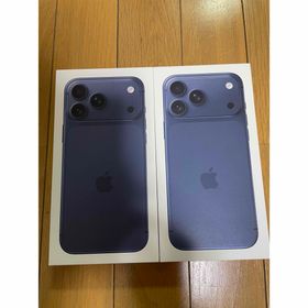 アップル(Apple)のiPhone17 Pro Max 256GB ディープブルー 未開封 2台(スマートフォン本体)