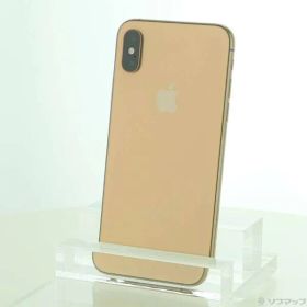〔中古品〕 iPhoneXS 64GB ゴールド MTAY2J／A SIMフリー【352】