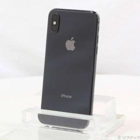 〔中古品〕 iPhoneXS 512GB スペースグレイ MTE32J／A SoftBank【344】