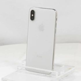 〔中古品〕 iPhoneXS 64GB シルバー MTAX2J／A SIMフリー【262】