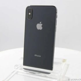 〔中古品〕 iPhoneXS 256GB スペースグレイ MTE02J／A SIMフリー【377】