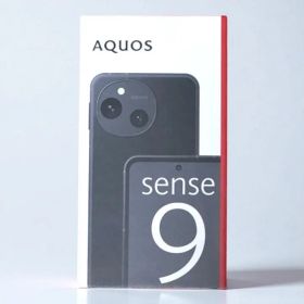 【新品・未開封】SHARP AQUOS sense9 8GB256GB ブラック SIMフリー