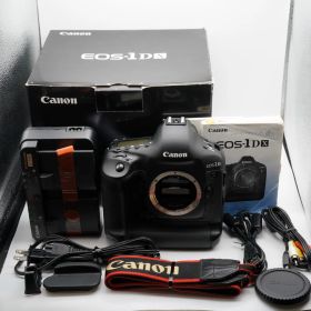 新品級 キヤノン CANON EOS-1D X ボディ レリーズ回数12,000回以下、あると嬉しい元箱・取説・純正ストラップ付！