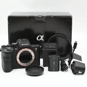 SONY ソニー ILCE-7M4 α7IV ミラーレス一眼カメラボディブラック(ショット数10枚)(35言語) ミラーレス一眼レフカメラ 【中古】