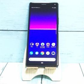 au Xperia8 SOV42 ブラック 本体 白ロム SIMロック解除済み SIMフリー 122600