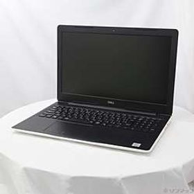 Inspiron 15 3593 NI335L-AHHBW ホワイト 〔Windows 10〕 ［Core-i3-1005G1 (1.2GHz)／8GB／SSD256GB／15.6インチワイド／Win