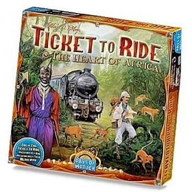 チケット・トゥ・ライド：ハート・オブ・アフリカ 多言語版 (Ticket to Ride： Heart of Africa)（日本語訳付き） ボードゲーム