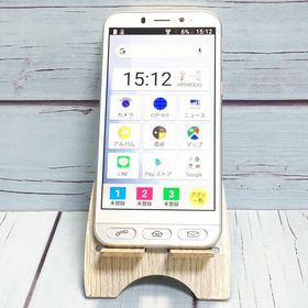 Softbank SHARP シンプルスマホ4 704SH シャンパンシルバー 美品 760