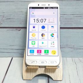 Softbank SHARP シンプルスマホ4 704SH シャンパンシルバー 美品 951