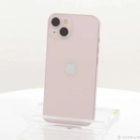 〔中古品〕 iPhone13 256GB ピンク MLNK3J／A SIMフリー【344】
