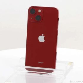 〔中古品〕 iPhone13 mini 128GB プロダクトレッド MLJG3J／A SIMフリー【352】