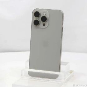 〔中古品〕 iPhone15 Pro Max 512GB ナチュラルチタニウム MU6W3J／A SIMフリー【251】