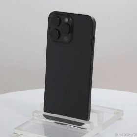 〔中古品〕 iPhone15 Pro Max 256GB ブラックチタニウム MU6P3J／A SIMフリー【276】