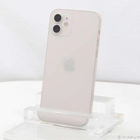 〔中古品〕 iPhone12 64GB ホワイト MGHP3J／A SIMフリー【352】