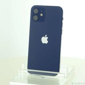 〔中古品〕 iPhone12 128GB ブルー MGHX3J／A SIMフリー【344】
