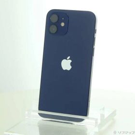 〔中古品〕 iPhone12 128GB ブルー MGHX3J／A SIMフリー【352】