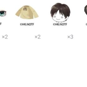 エレンセット4点《進撃の巨人コラボ》 | ピグパ(ピグパーティ)のアカウントデータ、RMTの販売・買取一覧