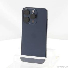 〔中古品〕 iPhone15 Pro 512GB ブルーチタニウム MTUL3J／A SIMフリー【269】