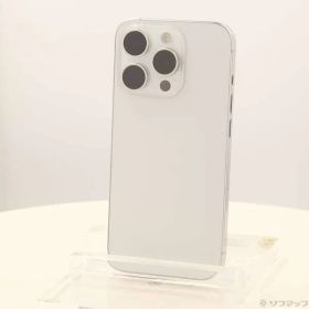 〔中古品〕 iPhone15 Pro 1TB ホワイトチタニウム MTUR3J／A SIMフリー【258】
