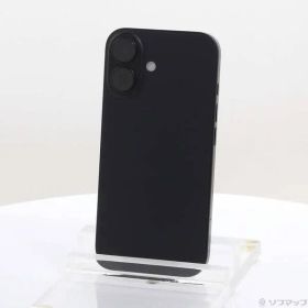 〔中古品〕 iPhone16 256GB ブラック MYDW3J／A SIMフリー【344】
