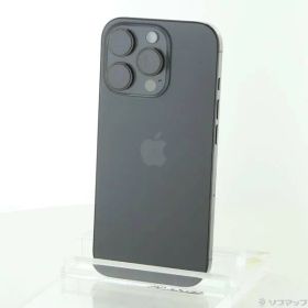〔中古品〕 iPhone16 Pro 128GB ブラックチタニウム MYMV3J／A SIMフリー【377】