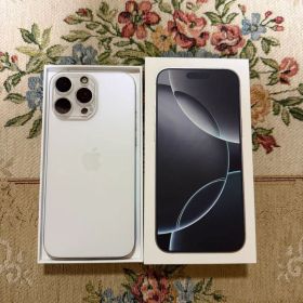 【バッテリー最大容量100%】iPhone 16 Pro Max256GB