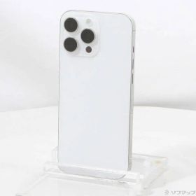 〔中古品〕 iPhone16 Pro Max 512GB ホワイトチタニウム MYWM3J／A SIMフリー【297】