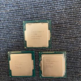Intel Core i7-7700K - i7 4771 、4770 3セット
