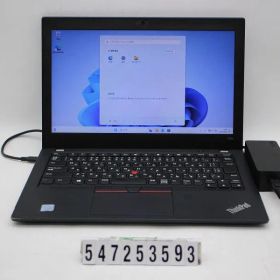 Lenovo ThinkPad X280 Core i5 8250U 1.6GHz/16GB/256GB(SSD)/12.5W/FWXGA(1366x768)/Win11 【547253593】